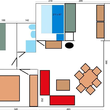 H5 Haus Schwalbennest Kaminofen Wlan
